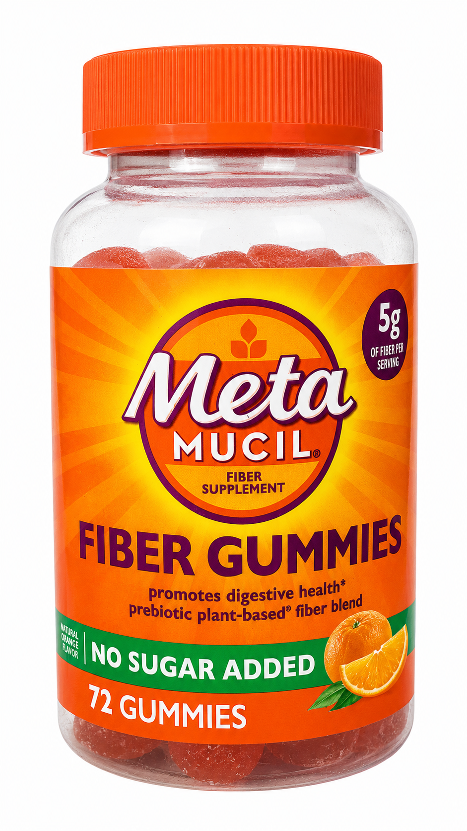 Metamucil Fiber Gummies 72 gummies