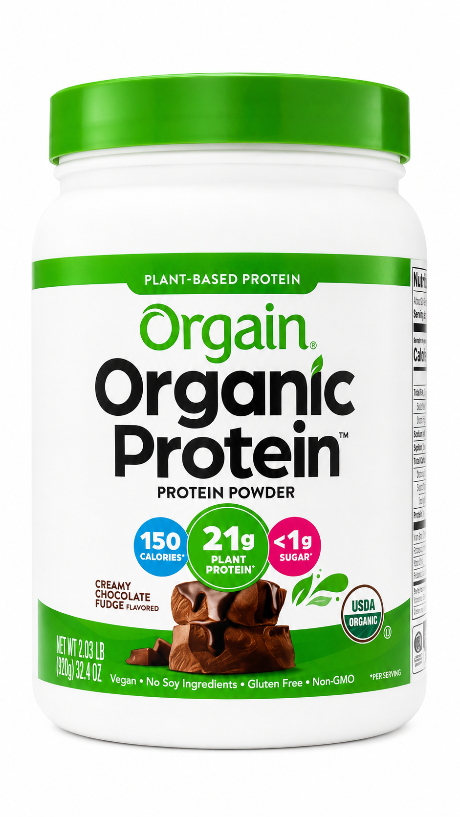 Orgain Organic Protein Creamy Chocolate Fudge
