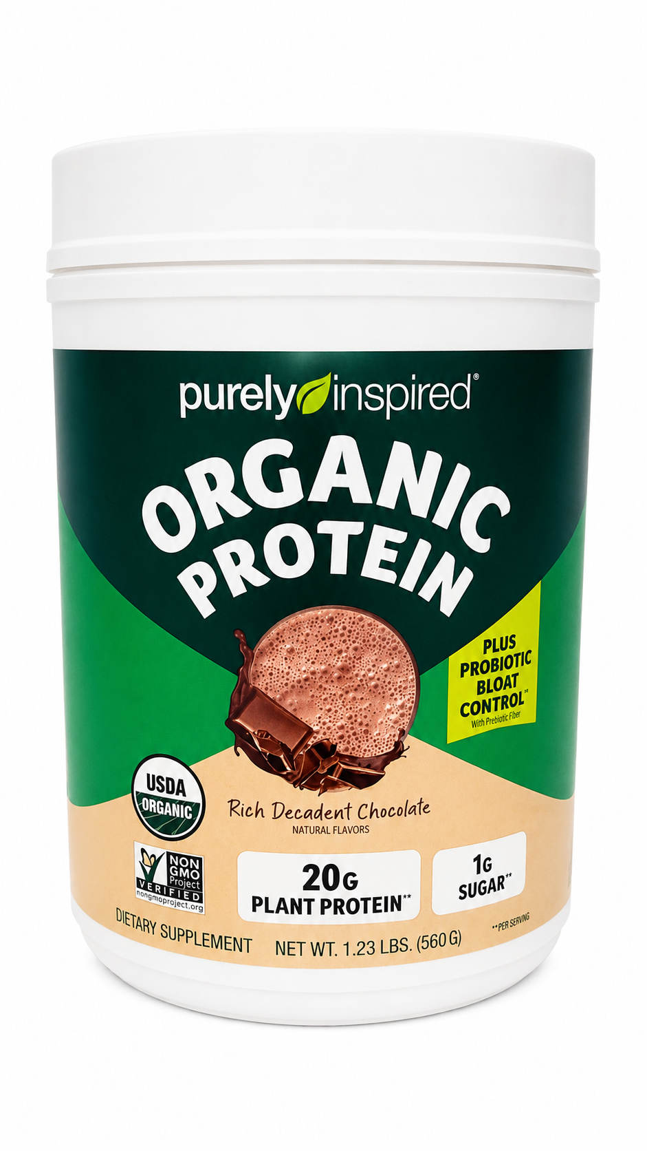 Purely Inspired Organic Protein Rich Decadent Chocolate