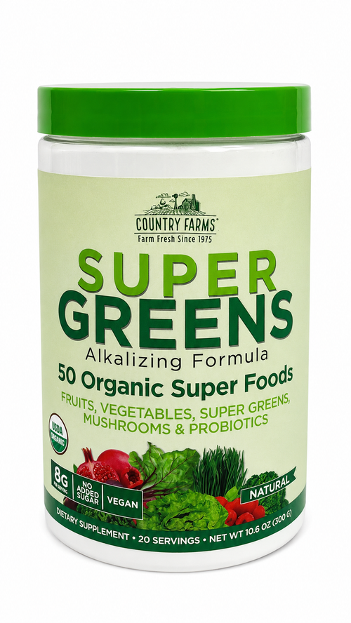 Country Farms Super Greens 20 servicios
