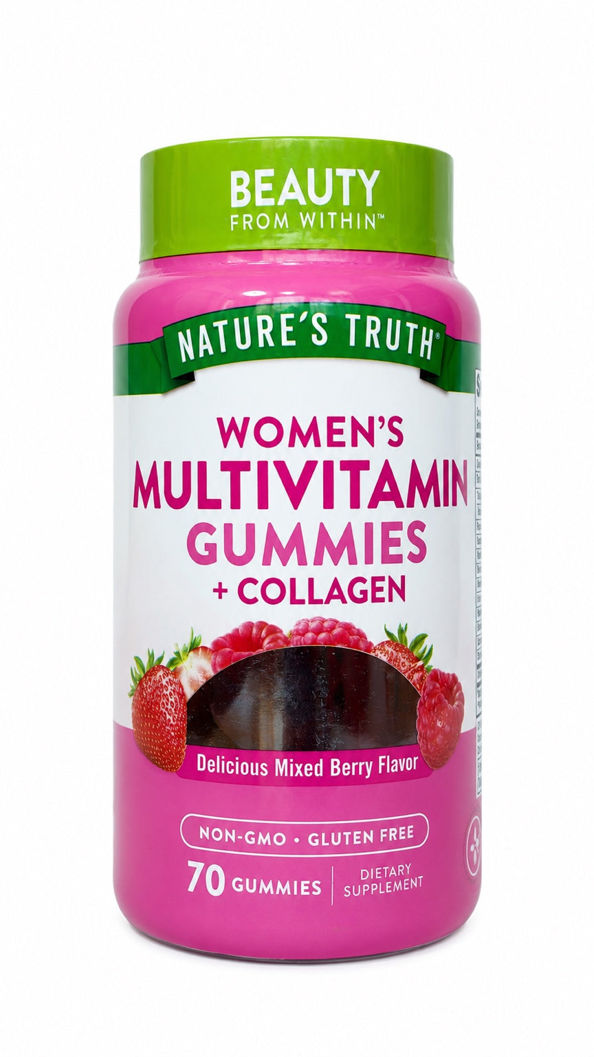 Nature's Truth Women's Multivitamin Gummies + Collagen, 70 gummies