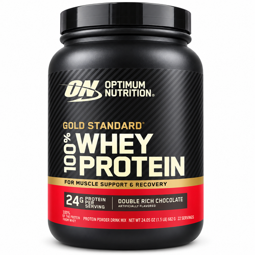 Optimum Nutrition Gold Standard 100% Whey Double Rich Chocolate 22 servicios